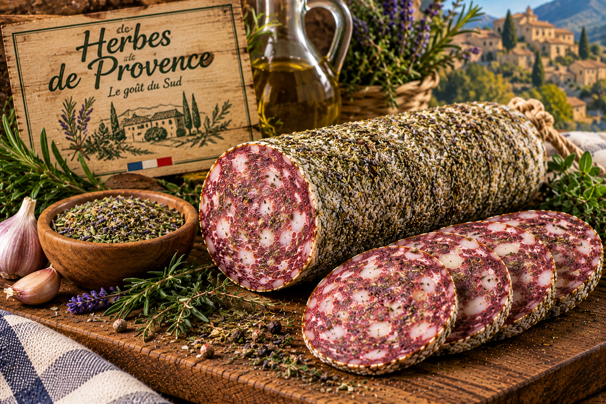 saucisson aux herbes de provences
