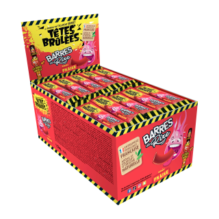 Tête brûlée à mâcher fraise