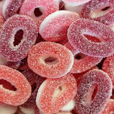 Anneaux fruits rouge Trolli