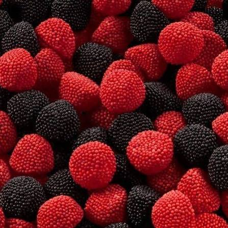 Mûres perlées rouge et noir Dulceplus