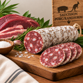 saucisson porc et kangourou