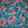 Bouteilles fizzy roses et bleues Dulceplus