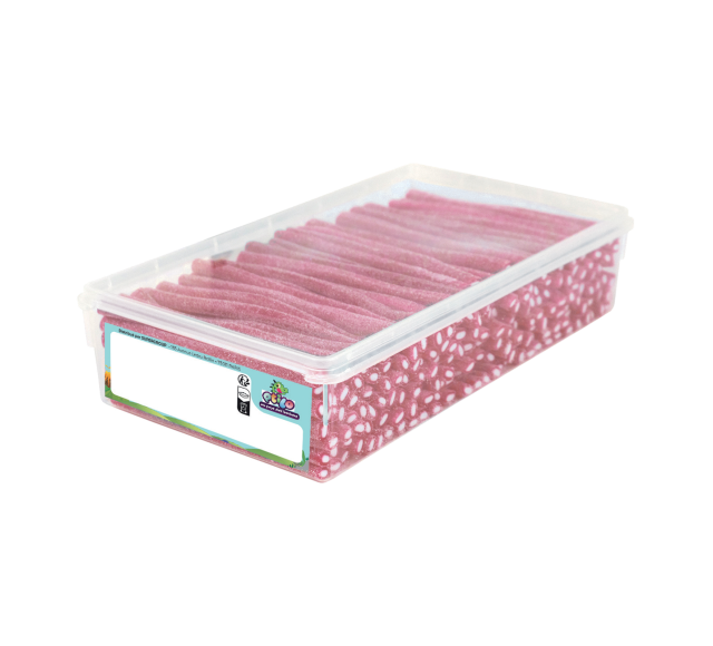 Stick fourré fraise acidulé (x10)