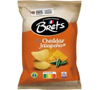 Chips brets cheddar jalapeno
