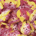 Bubs crâne citron framboise