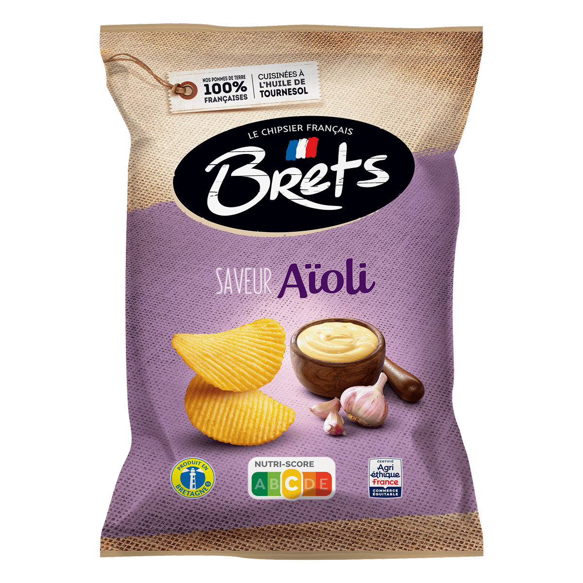 Chips brets aïoli