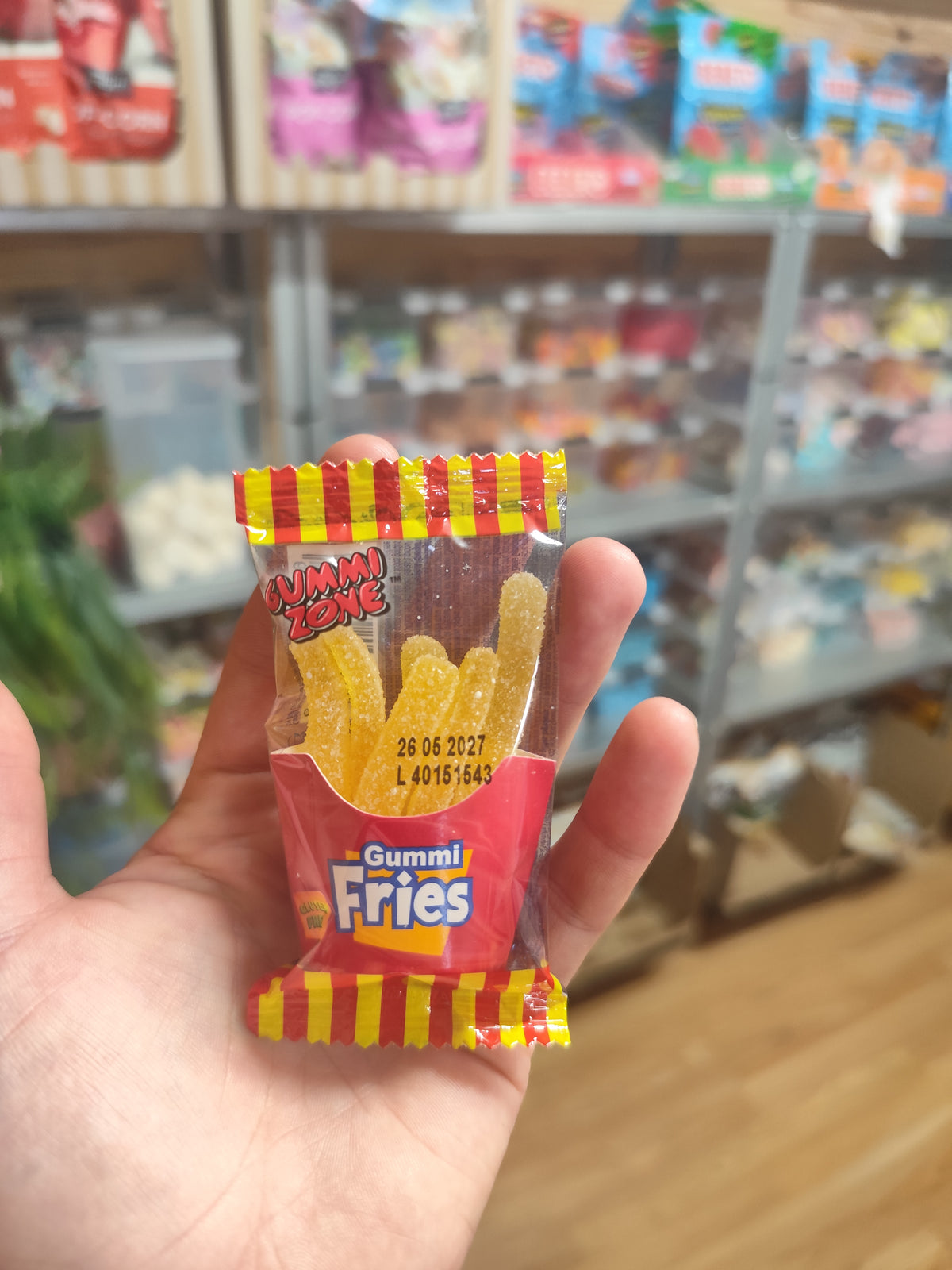 Cornet de frites bonbon