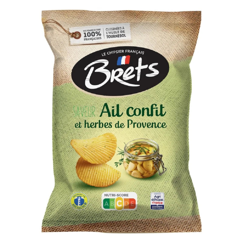 Chips brets ail confit herbes de Provence
