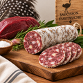 saucisson porc et autruche