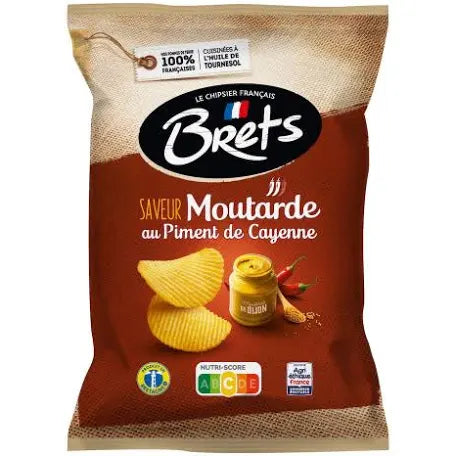 Chips brets moutarde au piment de cayenne