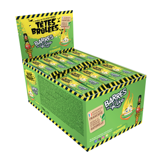 Tête brûlée à mâcher pomme