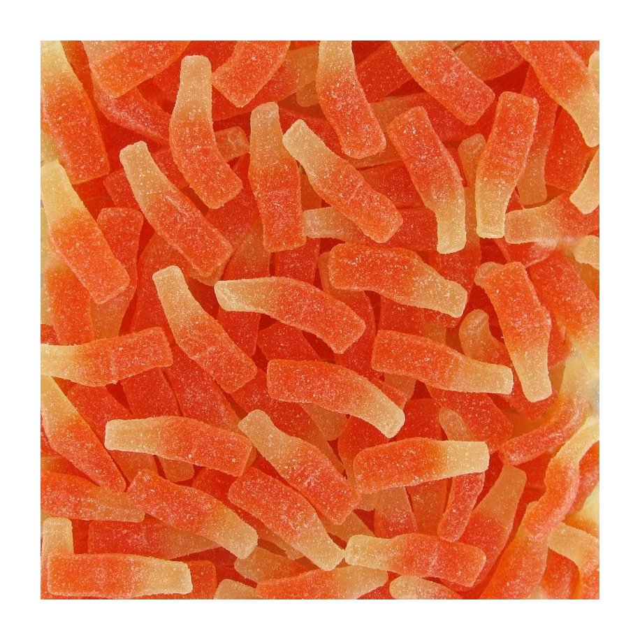 Bouteilles soda orange Dulceplus