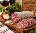 saucisson vigneron (vin, oignon)
