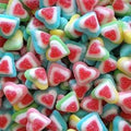 Coeurs 3D assortis sucrés Dulceplus