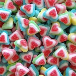 Coeurs 3D assortis sucrés Dulceplus