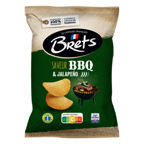 Chips barbecue jalapeno