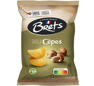 Chips brets cèpes