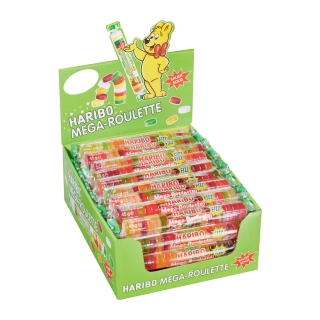 Mega roulette acidulée Haribo