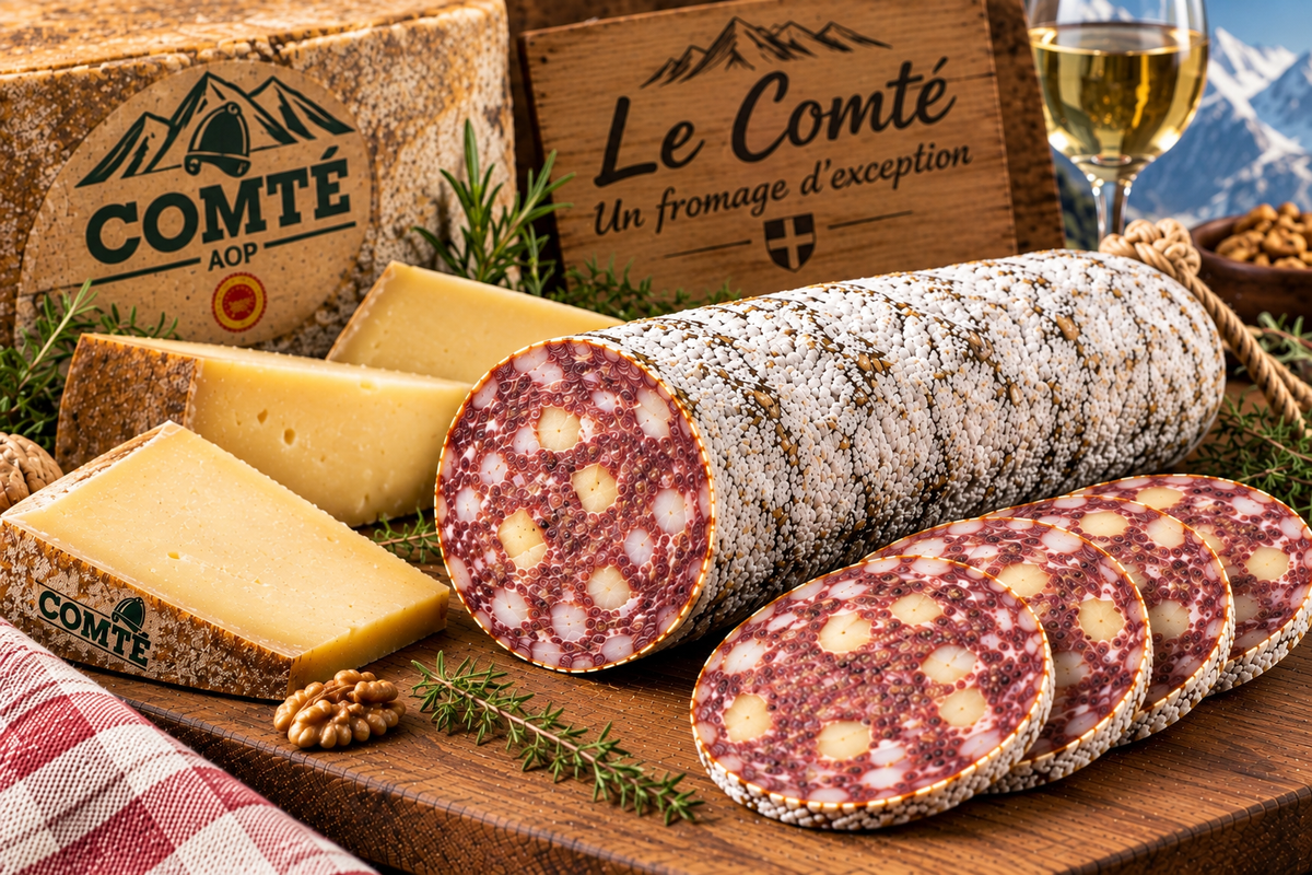 saucisson au comté