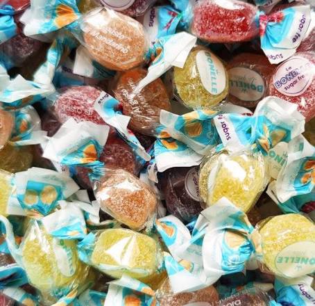 bonbons aux fruits sans sucre frisia